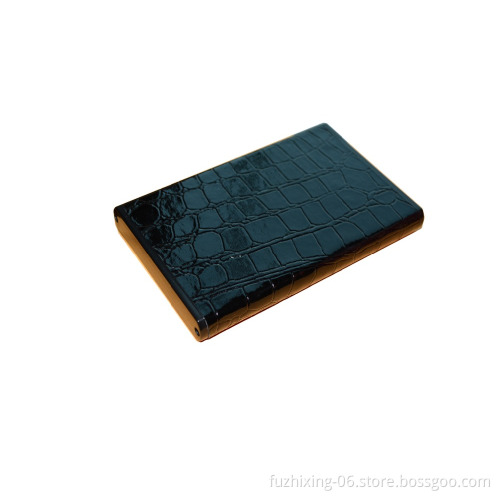 New Product Leather SATA External Hard Drive Enclosure